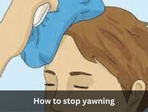 How to stop yawning
